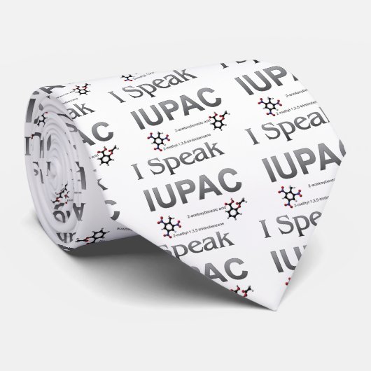 IUPAC International Union Pure & Applied Chemistry Stropdas (Opgerold)