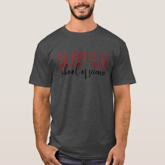 iupui faculteit der natuurwetenschappen t-shirt