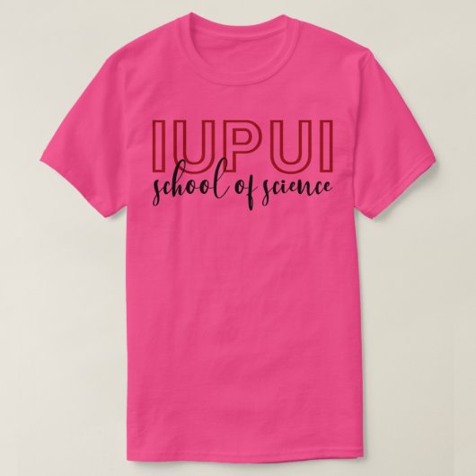 iupui school of science t-shirt (Design voorkant)
