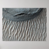Ius Chasma, een grote canyon op Mars Poster (Voorkant)