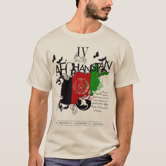 IV Afghanistan-NEW Edition T-shirt (Voorkant)