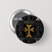 IV - Armenië Ronde Button 5,7 Cm (Voorkant /achterkant)