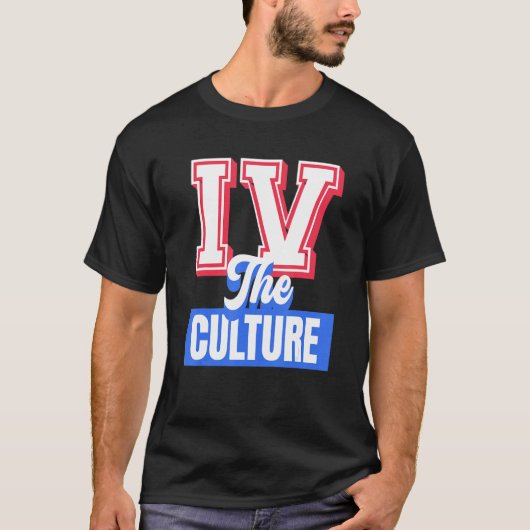 Iv Culture Black Girl Melanin Women Men Afro Ameri T-shirt (Voorkant)