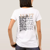 IV ~Egypte T-shirt (Achterkant)