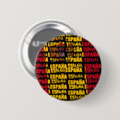 IV - ESPAÑA CST RONDE BUTTON 5,7 CM (Voorkant /achterkant)