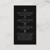 IV Intraveneuze behandeling Infusie Aftercare Kaar Visitekaartje (Achterkant)