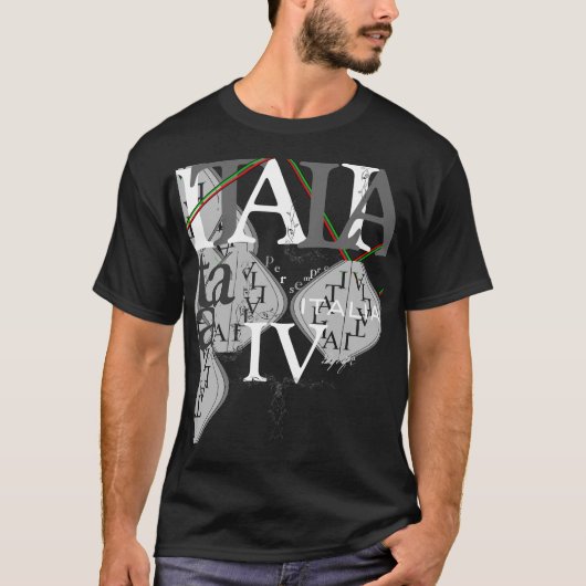 IV ITALIË .1 T-SHIRT (Voorkant)