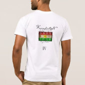 IV Koerdistan - W. T-shirt (Achterkant)