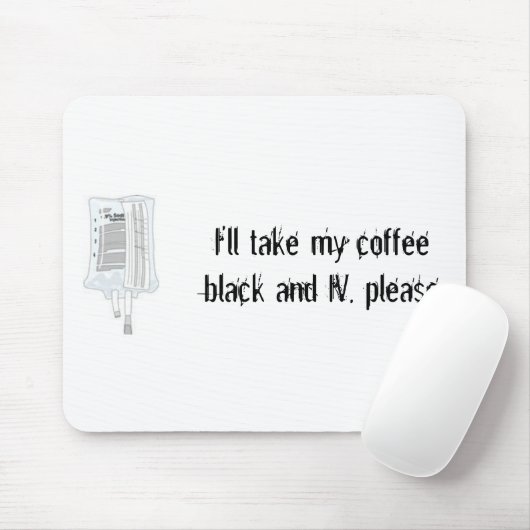 IV Koffie Muismat (Met muis)