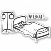 IV League-computersticker Sticker (Voorkant)