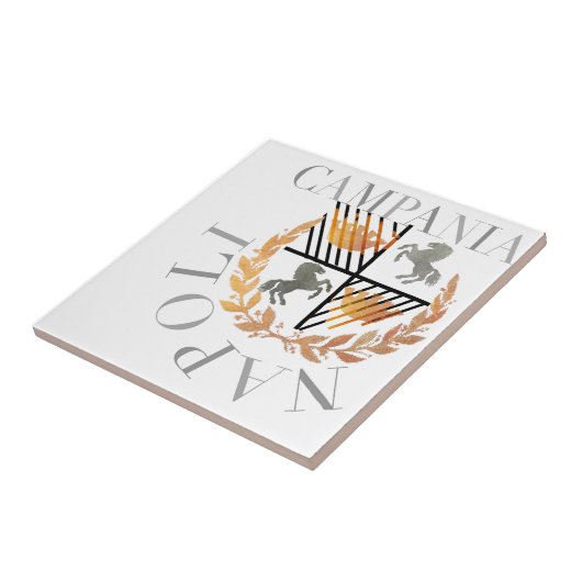 IV Napoli Tegeltje (Zijkant)