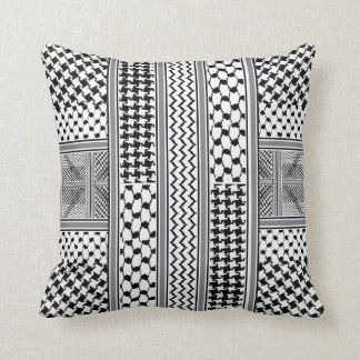 IV - Palestine Kaffiyeh Pillow Kussen