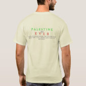 IV - Palestine Kaffiyeh Shirt (Achterkant)