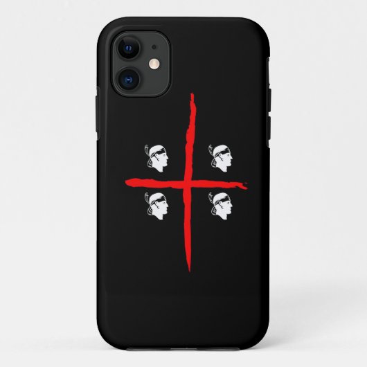 IV - Sardegna 4 Mori Black Case-Mate iPhone Case (Achterkant)
