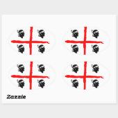 IV - SARDEGNA OVALE STICKER (Vel)