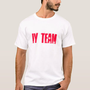 IV TEAM - voeg jouw naam aan rug toe T-shirt