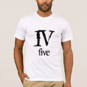 IV vijf roman T-shirt (Voorkant)
