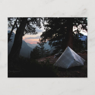 Iva Bell Hot Springs Sunset Ansel Adams Wilderness Briefkaart