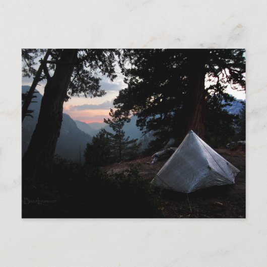 Iva Bell Hot Springs Sunset Ansel Adams Wilderness Briefkaart (Voorkant)