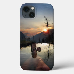 Iva Bell Hot Springs Sunset Ansel Adams Wilderness iPhone 13 Hoesje