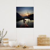 Iva Bell Hot Springs Sunset Ansel Adams Wilderness Poster (Keuken)