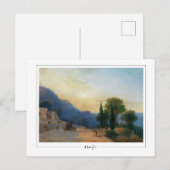 Ivan Aivazovsky #134 - Kunst Postkaart (Voorkant / Achterkant)