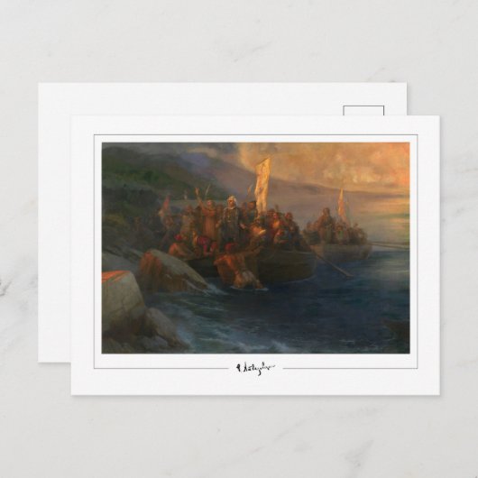 Ivan Aivazovsky #142 - Fine Art Briefkaart (Voorkant / Achterkant)