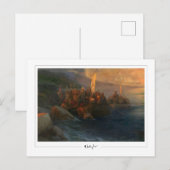 Ivan Aivazovsky #142 - Kunstpostkaart Briefkaart (Voorkant / Achterkant)