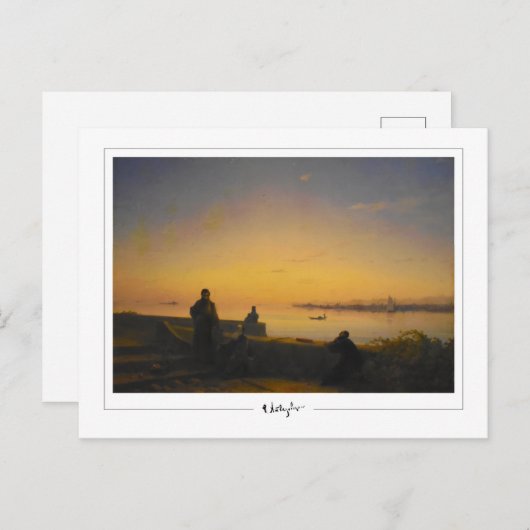 Ivan Aivazovsky #144 - Fine Art Briefkaart (Voorkant / Achterkant)