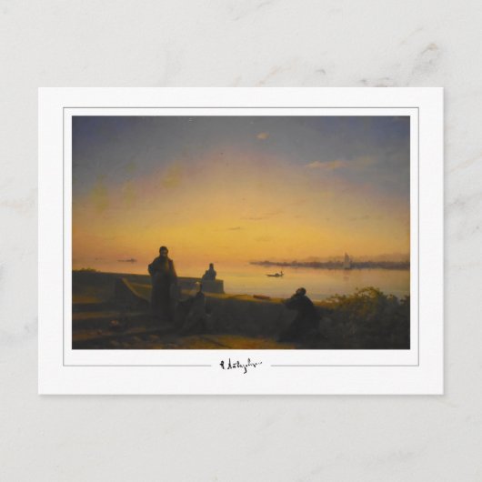 Ivan Aivazovsky #144 - Kunstkaart Briefkaart (Voorkant)