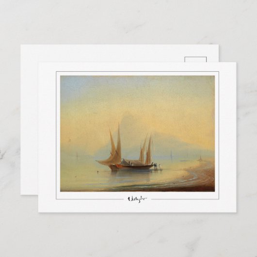 Ivan Aivazovsky #17 - Fine Art Briefkaart (Voorkant / Achterkant)