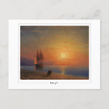 Ivan Aivazovsky #2 - Briefkaart met fijne kunst