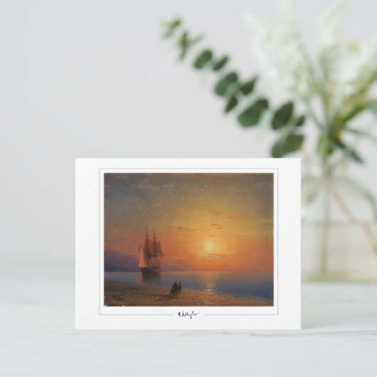 Ivan Aivazovsky #2 - Briefkaart met fijne kunst (Staand voorkant)