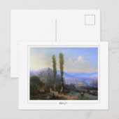 Ivan Aivazovsky #319 - Kunst Postkaart (Voorkant / Achterkant)