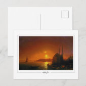 Ivan Aivazovsky #321 - Kunstkaart Briefkaart (Voorkant / Achterkant)