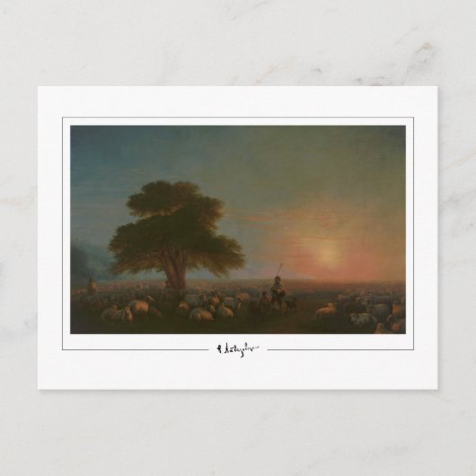Ivan Aivazovsky #370 - Fine Art Briefkaart (Voorkant)