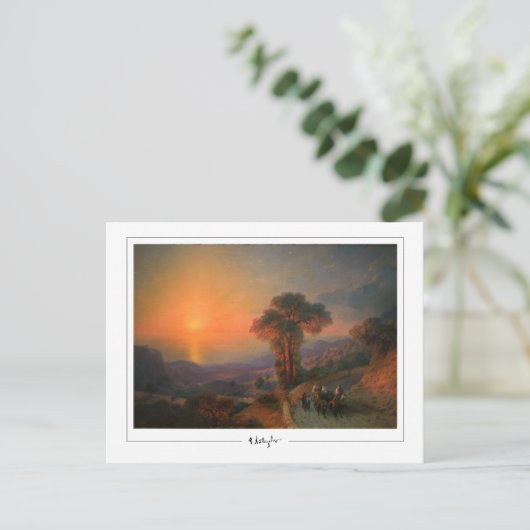 Ivan Aivazovsky #47 - Fine Art Briefkaart (Staand voorkant)