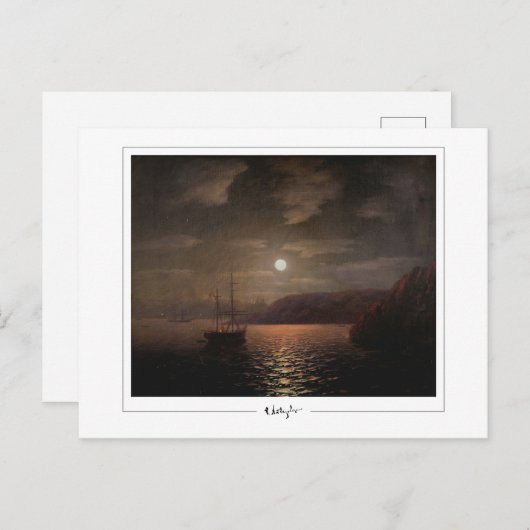 Ivan Aivazovsky #52 - Fine Art Briefkaart (Voorkant / Achterkant)
