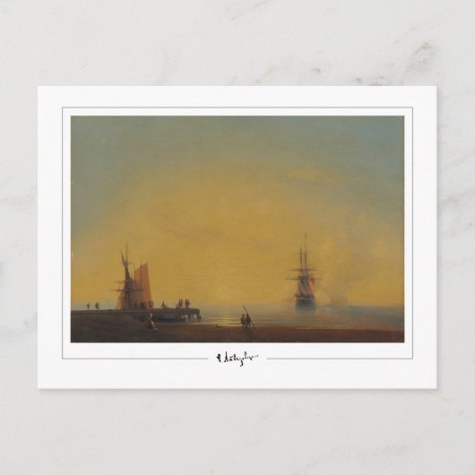 Ivan Aivazovsky #570 - Fine Art Briefkaart (Voorkant)