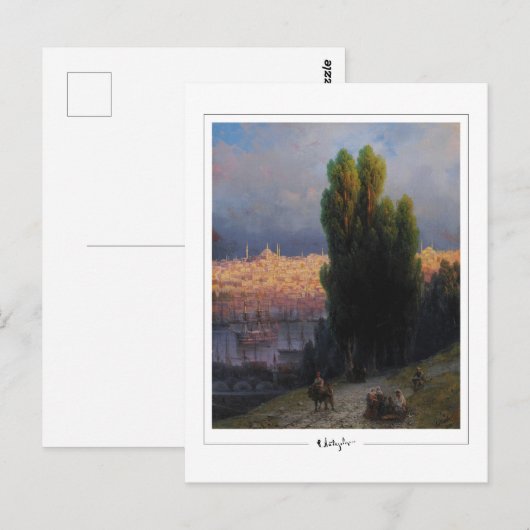 Ivan Aivazovsky #629 - Fine Art Briefkaart (Voorkant / Achterkant)