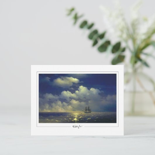 Ivan Aivazovsky #62 - Fine Art Briefkaart (Staand voorkant)
