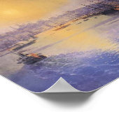 Ivan Aivazovsky- Constantinople Sunset Poster (Hoek)