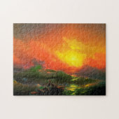 IVAN AIVAZOVSKY - De negende golf van 1850 Legpuzzel (Horizontaal)