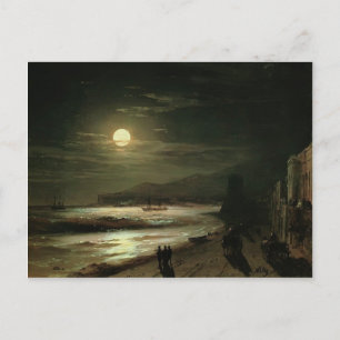 Ivan Aivazovsky- Moon Night Briefkaart