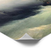 Ivan Aivazovsky- Ships in a Storm Poster (Hoek)