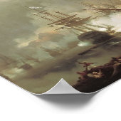 Ivan Aivazovsky- The Battle of Navarino Poster (Hoek)