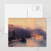 Ivan Aivazovsky - Uitzicht Yalta Briefkaart (Voorkant / Achterkant)