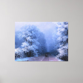 IVAN AIVAZOVSKY - Winterlandschap II - 1881 - Canvas Afdruk