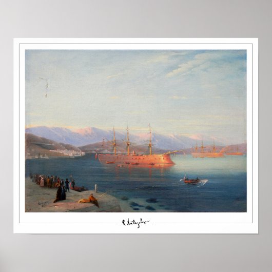 Ivan Aivazovsky Zedign Art Poster #161 (Voorkant)