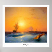 Ivan Aivazovsky Zedign Art Poster #168 (Voorkant)
